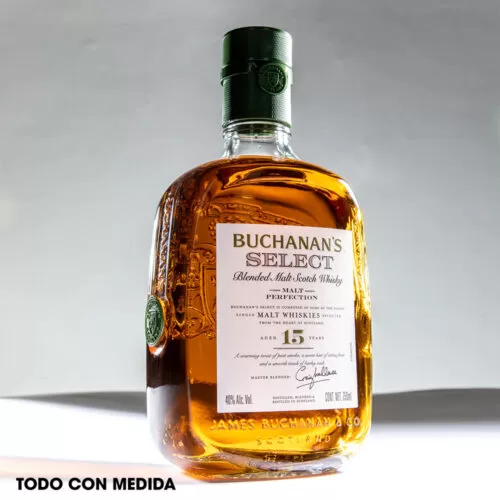 Whisky Buchanans Select 15 Años 750 ml. 5 Whisky Buchanans Select 15 Años 750 ml.