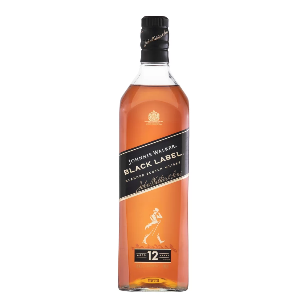Whisky Johnnie Walker Black Label 750 ml. 1 Whisky Johnnie Walker Black Label 750 ml.