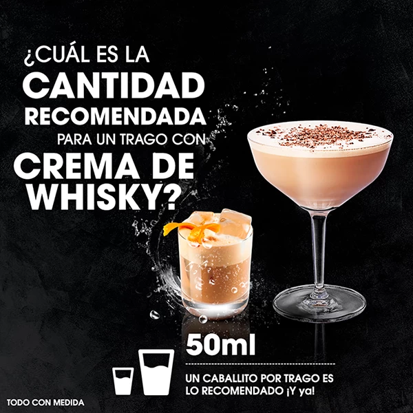 Crema De Whisky Baileys 700 ml. 4 Crema De Whisky Baileys 700 ml. RECETA