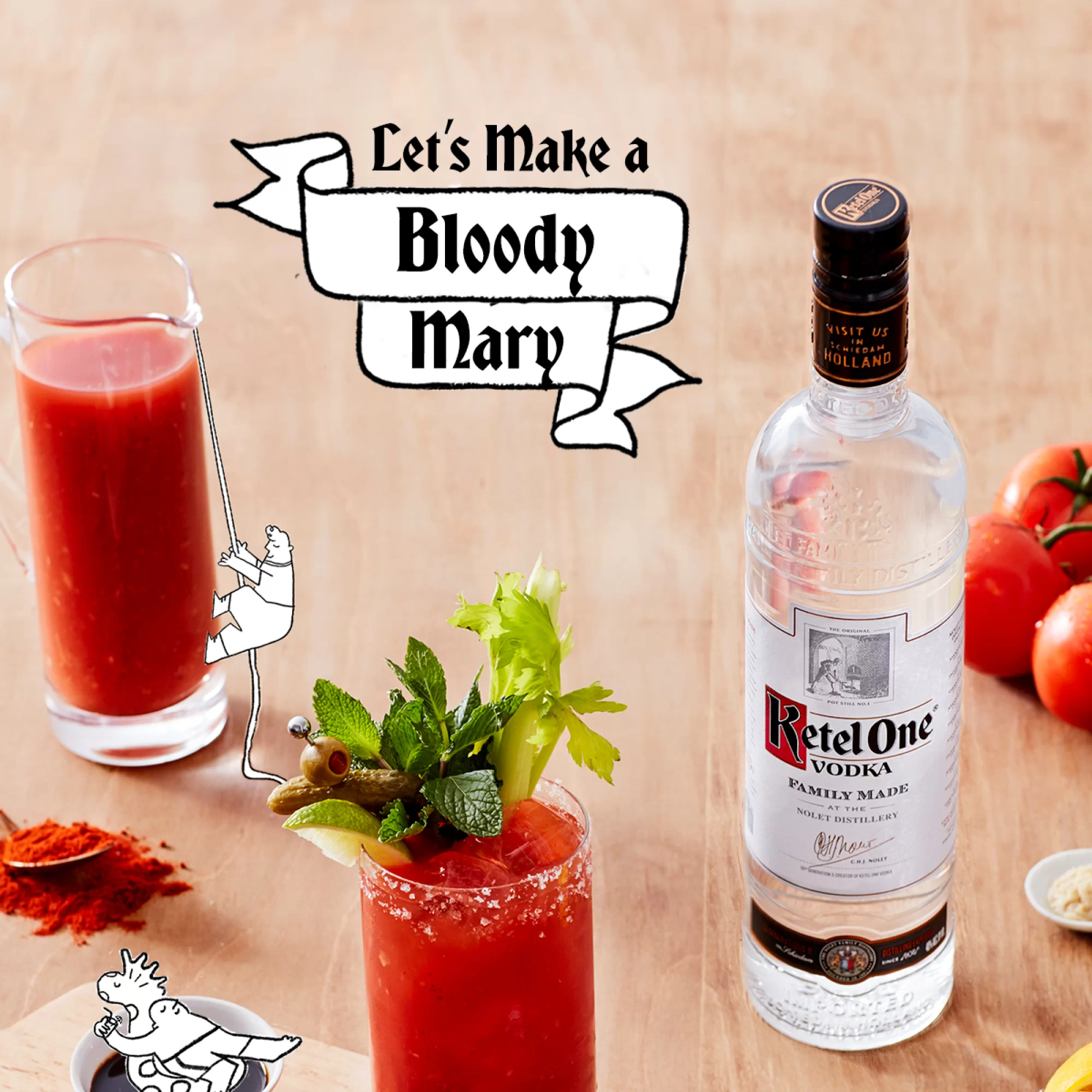 Vodka Ketel One 750 ml. 2 Vodka Ketel One 750 ml.