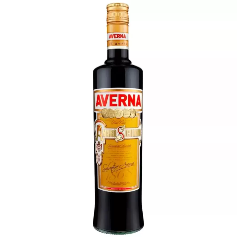 Licor Amaro Averna 700 ml. 1 LICOR DE HIERBAS AMARGO AVERNA