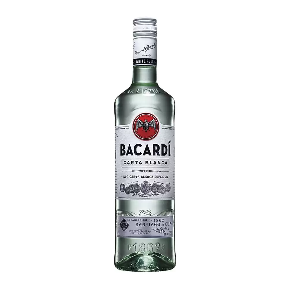 Ron Bacardi Blanco 700 ml. 1 Ron Bacardi Blanco 700 ml.