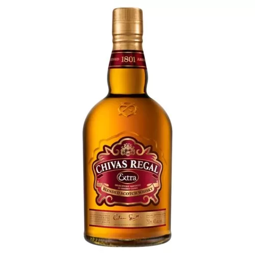 Whisky Chivas Regal Extra 750 ml. 3 WHISKY CHIVAS REGAL EXTRA 750 ml.