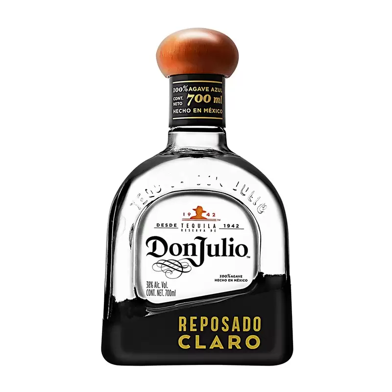 Tequila Don Julio Reposado Claro 700 ml. 1 TEQUILA DON JULIO REPOSADO CLARO 700 ml.