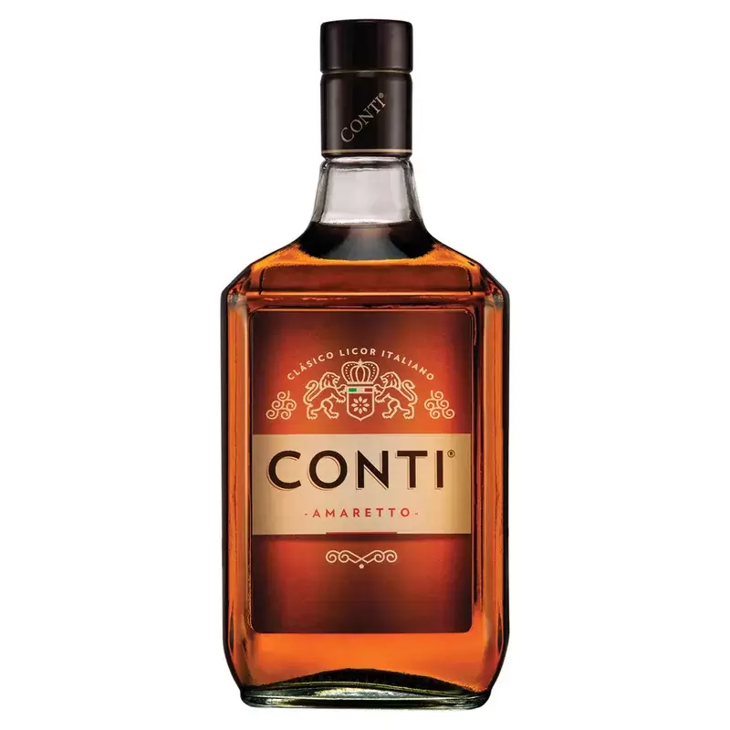 Licor Amaretto Conti 750 ml. 1 LICOR AMARETTO CONTI 750 ml.