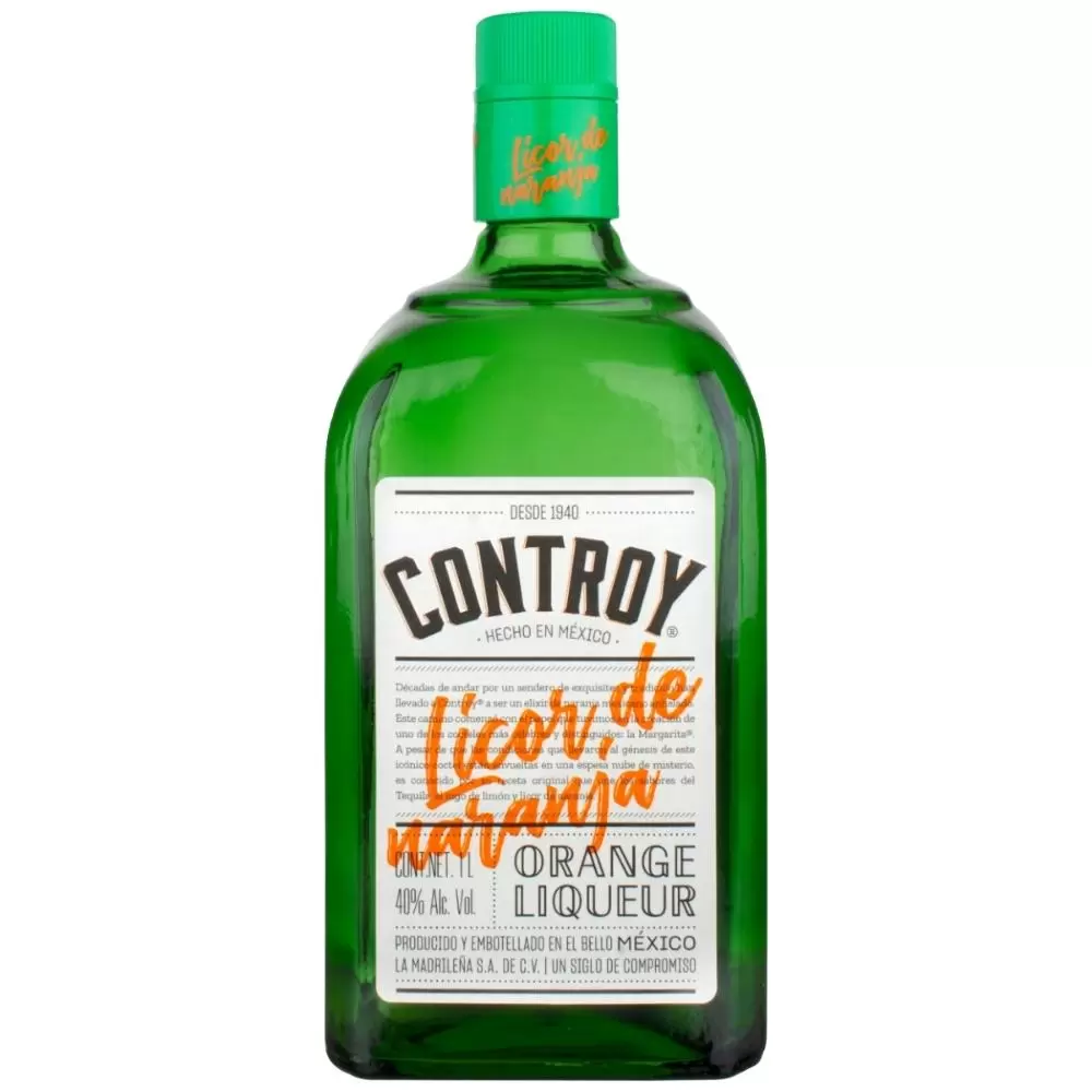 Licor Controy De Naranja 1000 ml. 1 Licor Controy De Naranja 1000 ml.