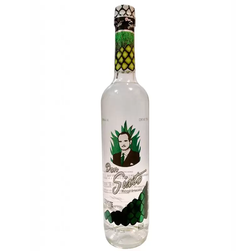 Mezcal Don Sixto Coyote 750 ml. 1 MEZCAL DON SIXTO COYOTE 750 ml.