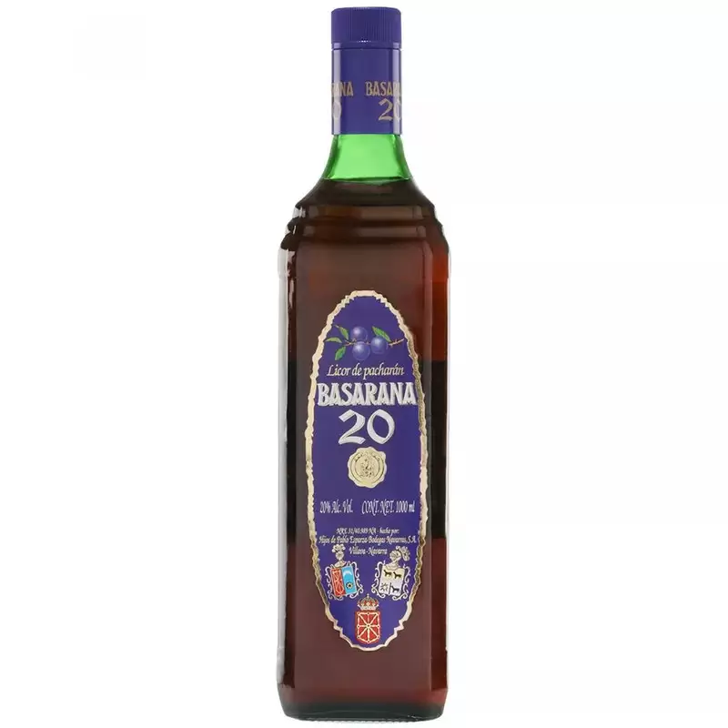 Licor Pacharan Basarana 20 1000 ml. 1 Licor Pacharan Basarana 20 1000 ml.