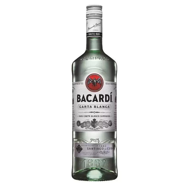 Ron Bacardi Blanco 3000 ml. 1 RON BACARDI BLANCO 3000 ml.