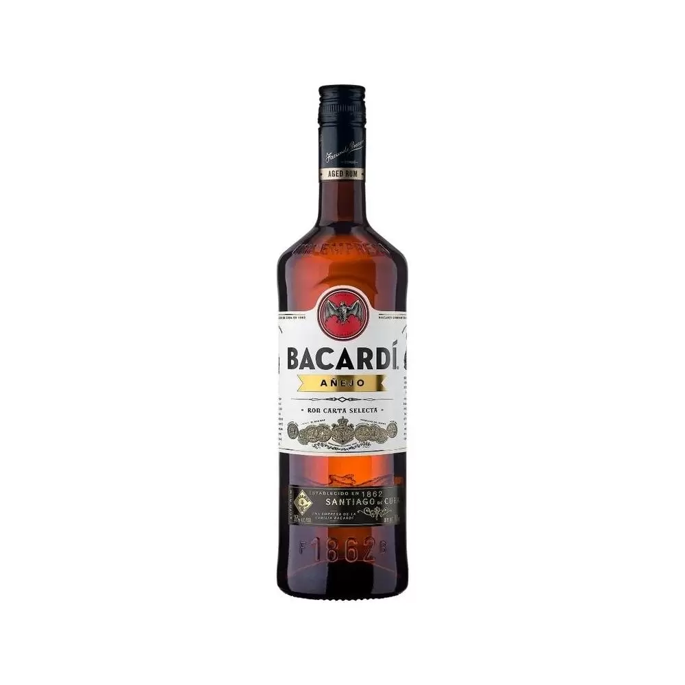 Ron Bacardi Añejo 980 ml. 1 Ron Bacardi Añejo 980 ml.