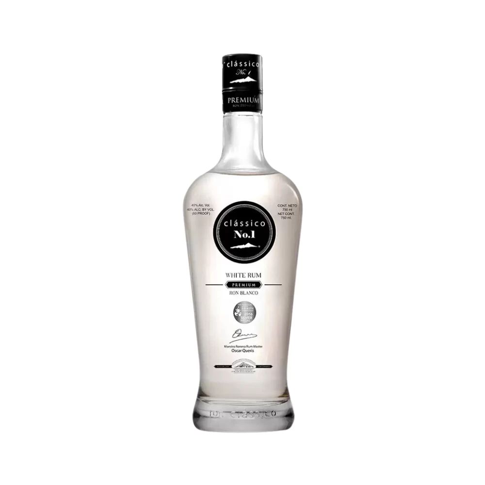Ron Classico No. 1 Blanco Premium 750 ml. 1 Ron Classico No. 1 Blanco Premium 750 ml.