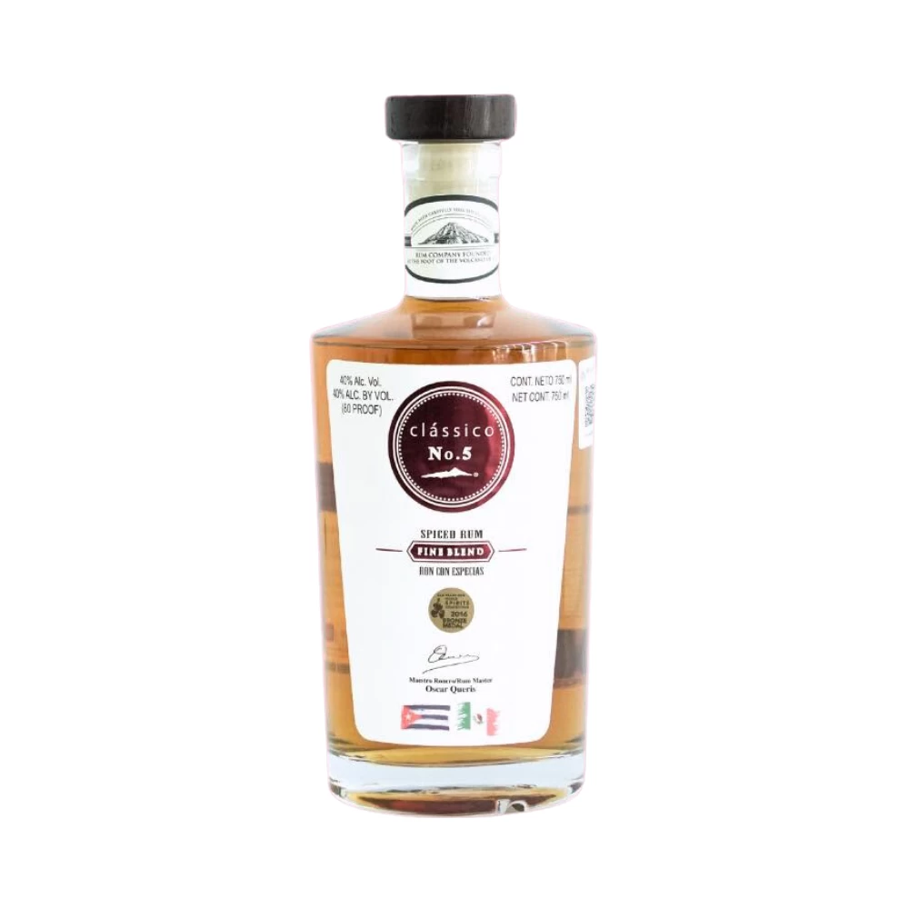 Ron Classico No. 5 Spiced 750 ml. 1 Ron Classico No. 5 Spiced 750 ml.