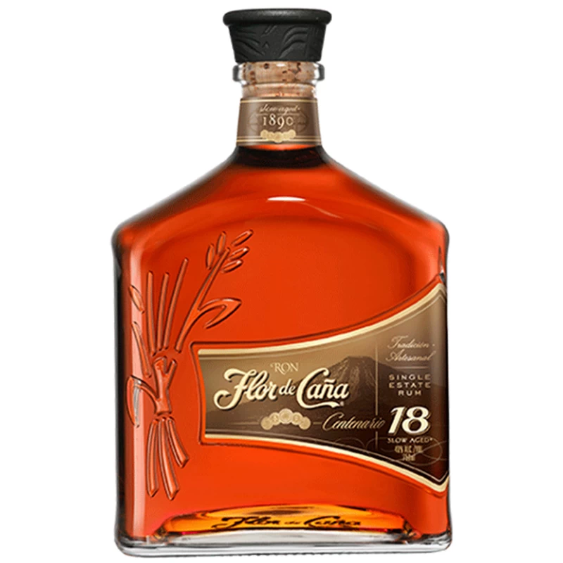 Ron Flor De Caña 18 Años Centenario 750 ml. 1 Ron Flor De Caña 18 Años Centenario 750 ml.