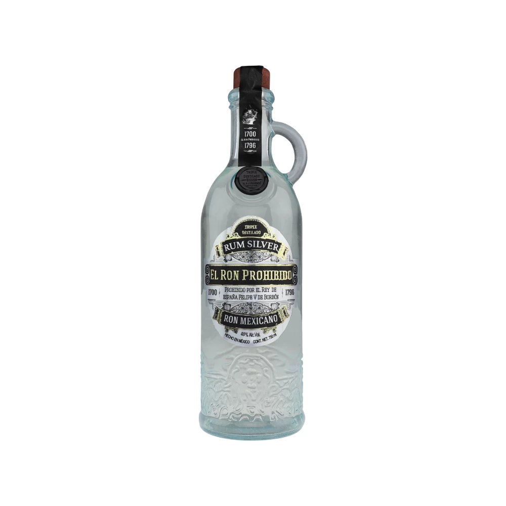Ron Prohibido Silver 750 ml. 1 Ron Prohibido Silver 750 ml.