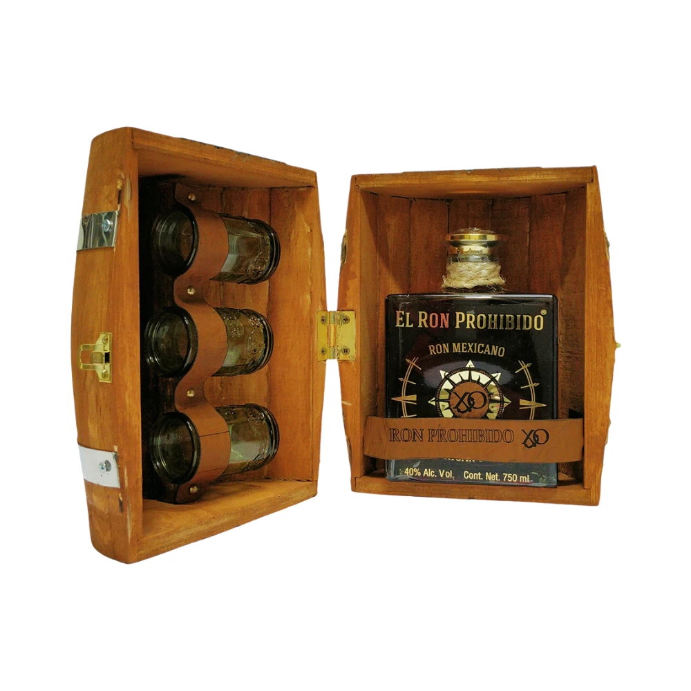 Ron Prohibido XO con Barrica 750 ml. 1 Ron Prohibido XO con Barrica 750 ml.
