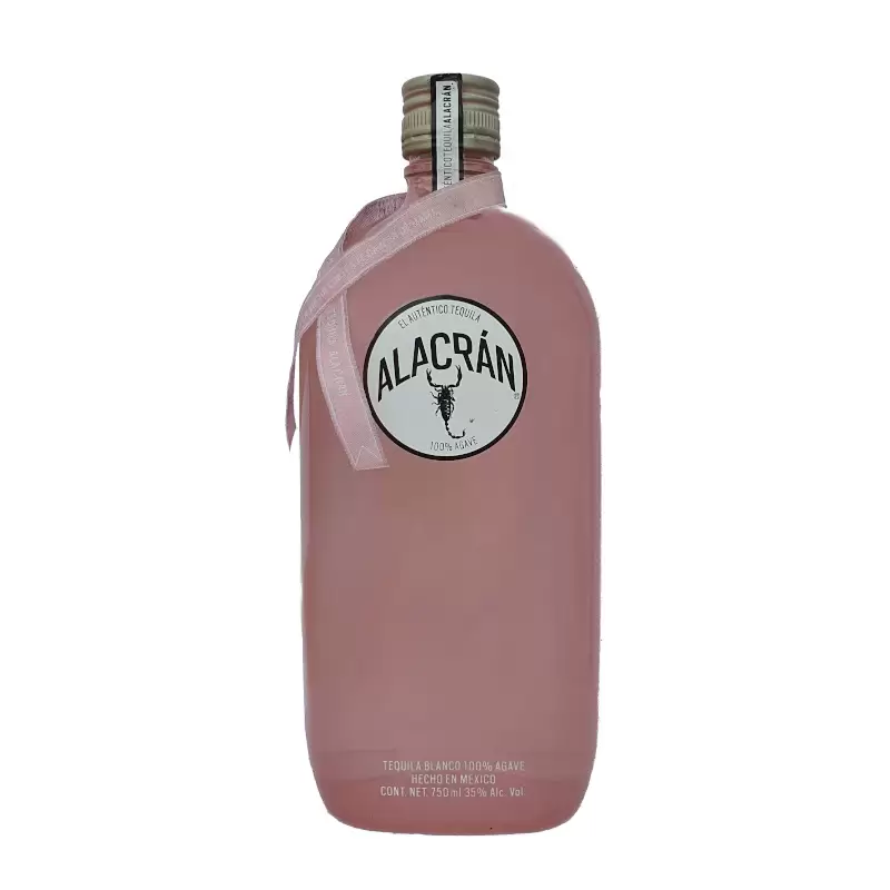 Tequila Alacran Edicion Rosa 750 ml. 1 TEQUILA ALACRAN EDICION ROSA 750 ml.