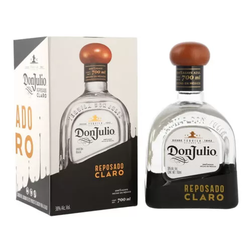 Tequila Don Julio Reposado Claro 700 ml. 5 TEQUILA DON JULIO REPOSADO CLARO 700 ml.