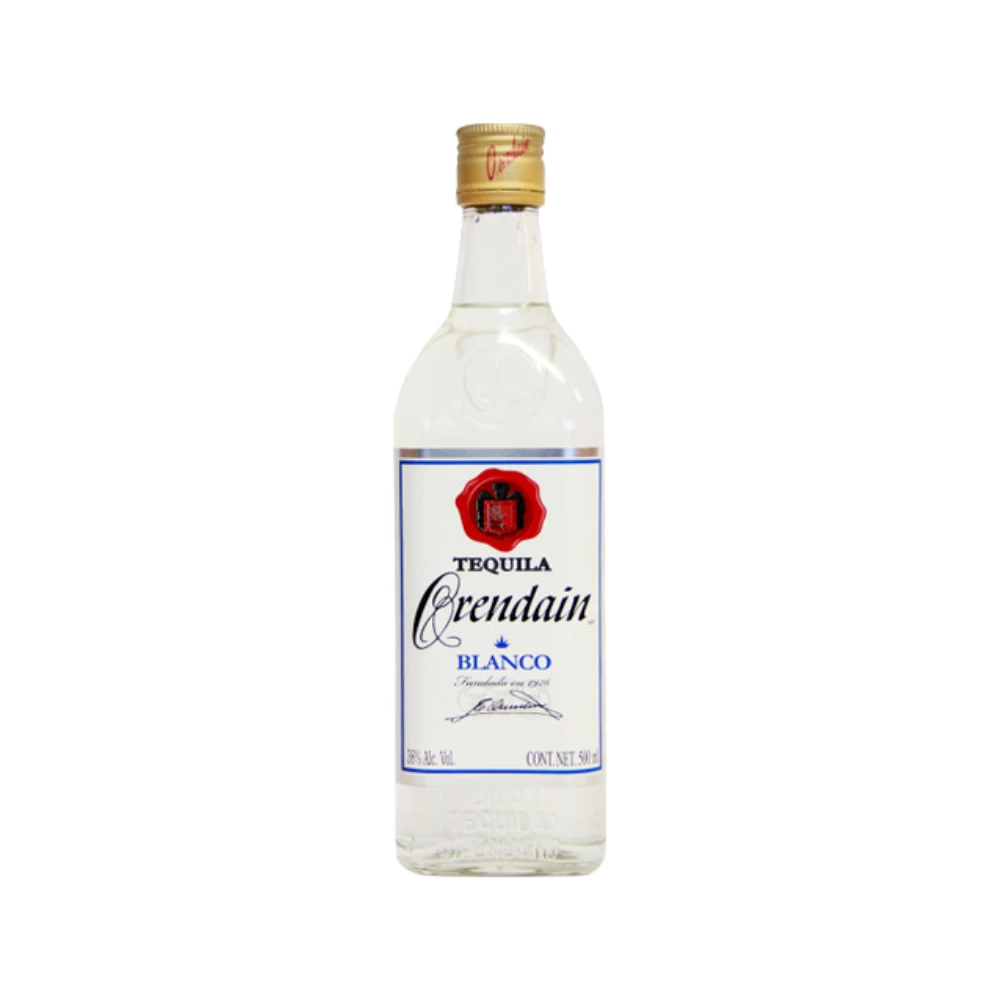 Tequila Orendain Blanco 500 ml. 1 Tequila Orendain Blanco 500 ml.
