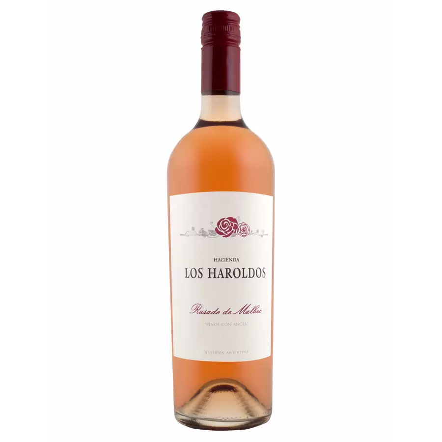 Vino Rosado Los Haroldos Malbec Rose 750 ml. 1 VINO ROSADO LOS HAROLDOS MALBEC ROSE 750 ml.