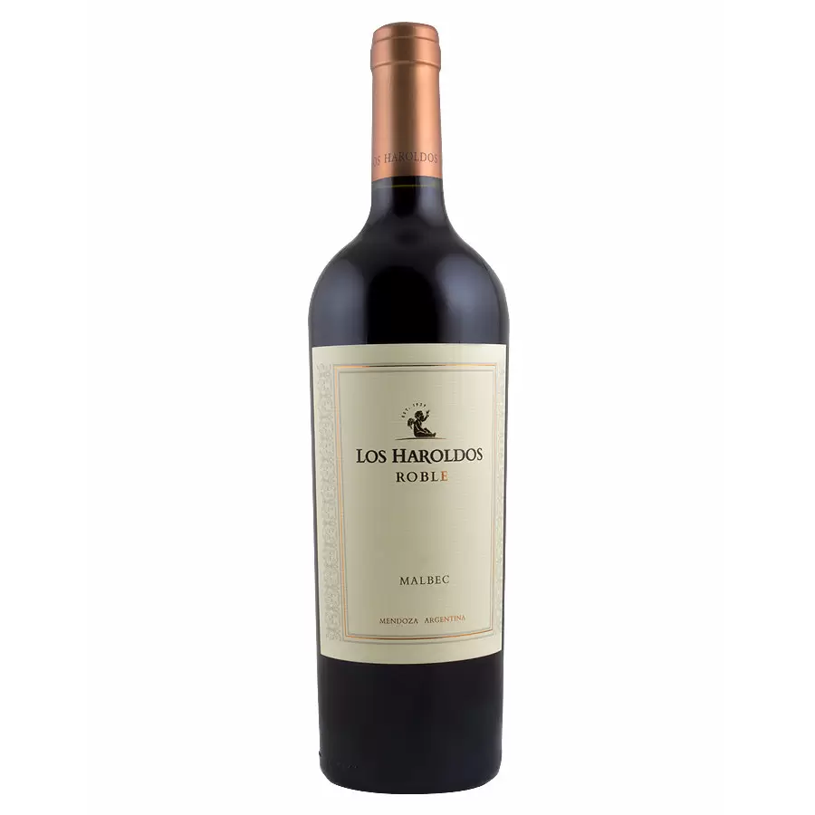 Vino Tinto Los Haroldos Roble Cabernet Sauvignon 750 ml. 1 VINO TINTO LOS HAROLDOS ROBLE CABERNET SAUVIGNON 750 ml.
