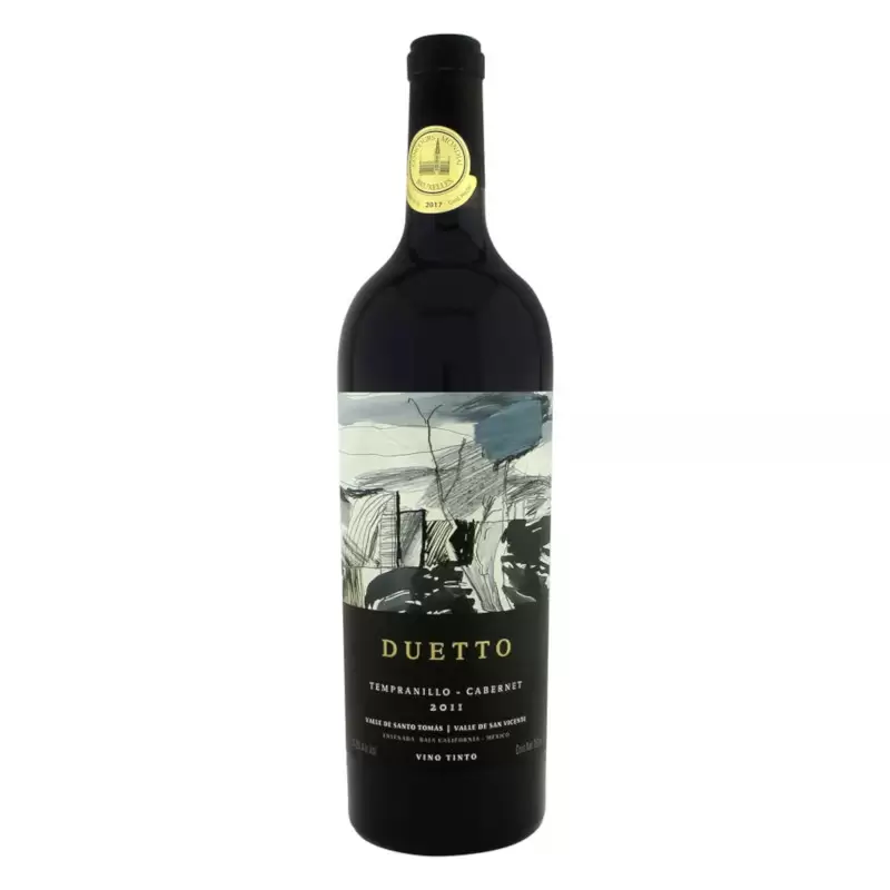 Vino Tinto Santo Tomas Duetto 750 ml. 1 VINO TINTO SANTO TOMAS DUETTO 750 ml.
