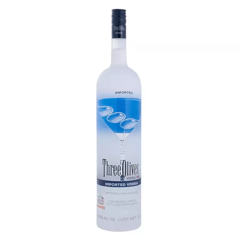 Vodka Three Olives 750 ml. 1 VODKA THREE OLIVES 750 ml.