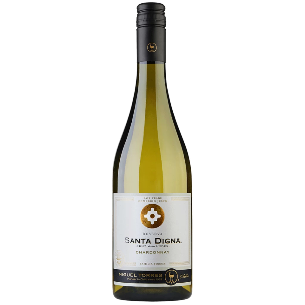 Vino Blanco Santa Digna Chardonnay 750 ml. 1 Vino Blanco Santa Digna Chardonnay 750 ml.