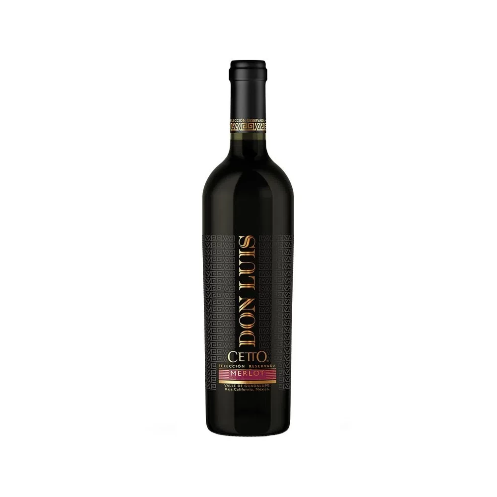 Vino Tinto Don Luis Cetto Merlot 750 ml. 1 Vino Tinto Don Luis Cetto Merlot 750 ml.