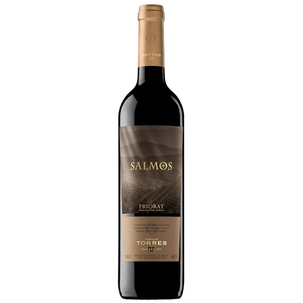 Vino Tinto Torres Salmos 750 ml. 1 Vino Tinto Torres Salmos Priorat 750 ml.