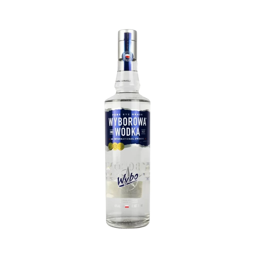 Vodka Wyborowa 700 ml. 1 Vodka Wyborowa 750 ml.