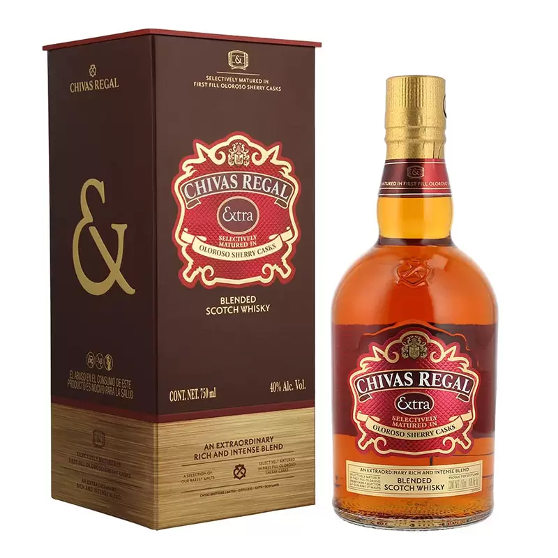 Whisky Chivas Regal Extra 750 ml. 1 WHISKY CHIVAS REGAL EXTRA 750 ml.