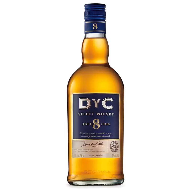 Whisky Dyc 8 Años 700 ml. 1 WHISKY DYC 8 AÑOS 700 ml