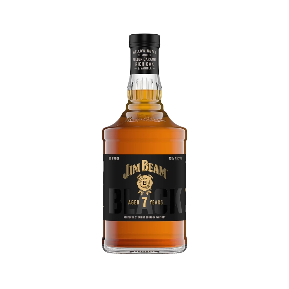 Whiskey Jim Beam Black 7 Años 750 ml. 1 Whiskey Jim Beam Black 7 Años 750 ml.
