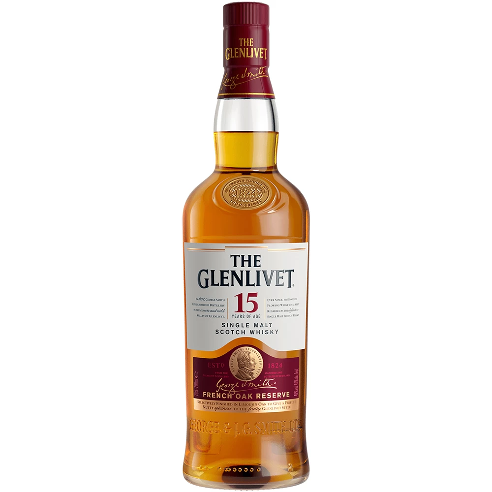 Whisky The Glenlivet 15 Años 700 ml. 1 Whisky Glenlivet 15 Años 700 ml.