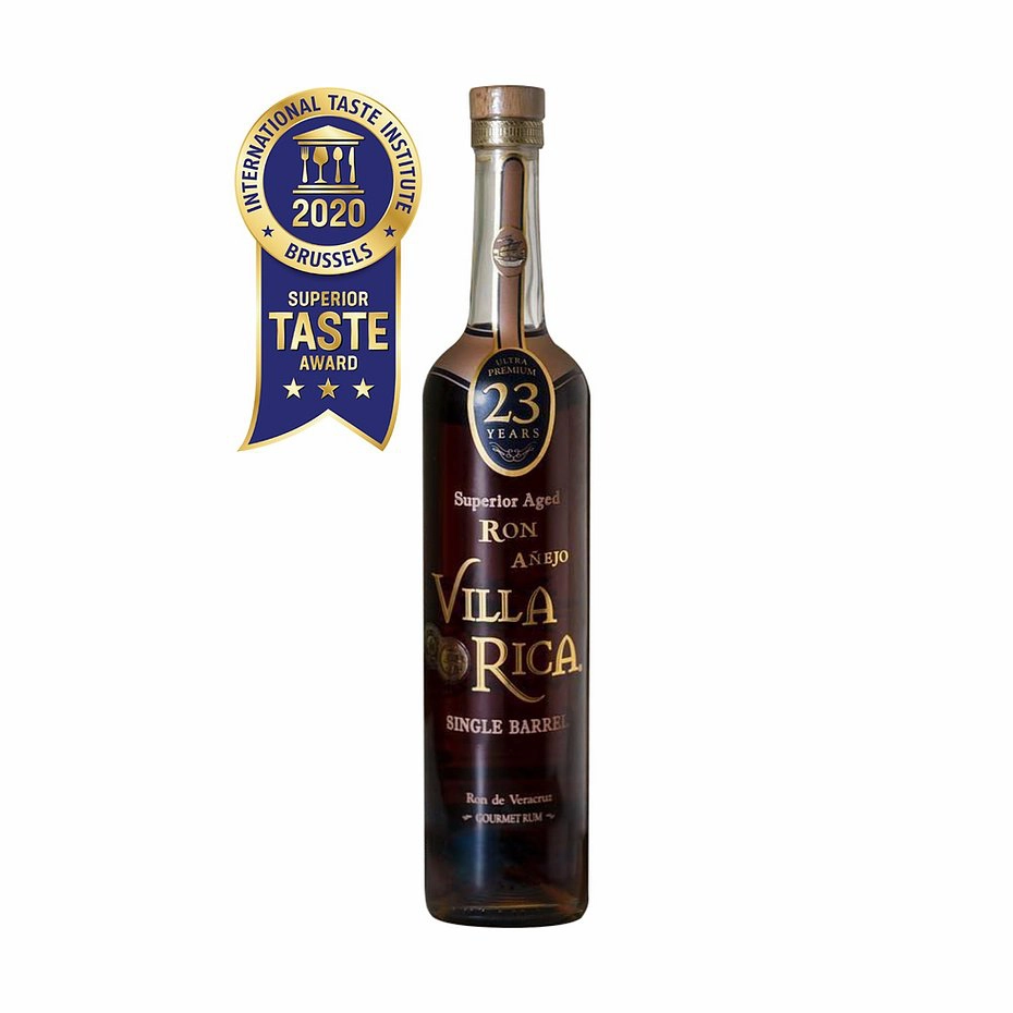 Ron Villa Rica 23 Años Edicion Oro 750 ml. 1 RON VILLA RICA 23 EDICIÓN ORO 750 ml.