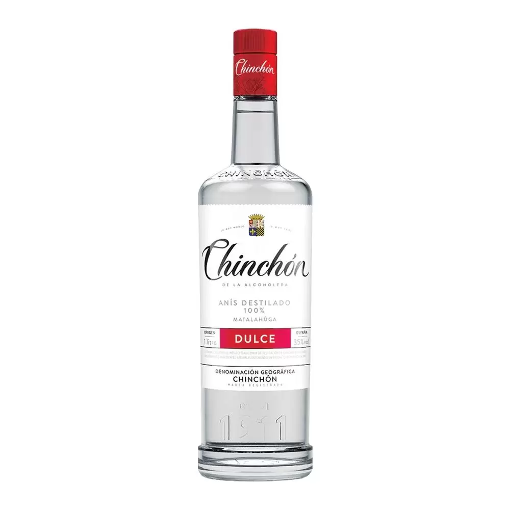 Anis Chinchon Dulce 1000 ml. 1 botella de chinchon dulce