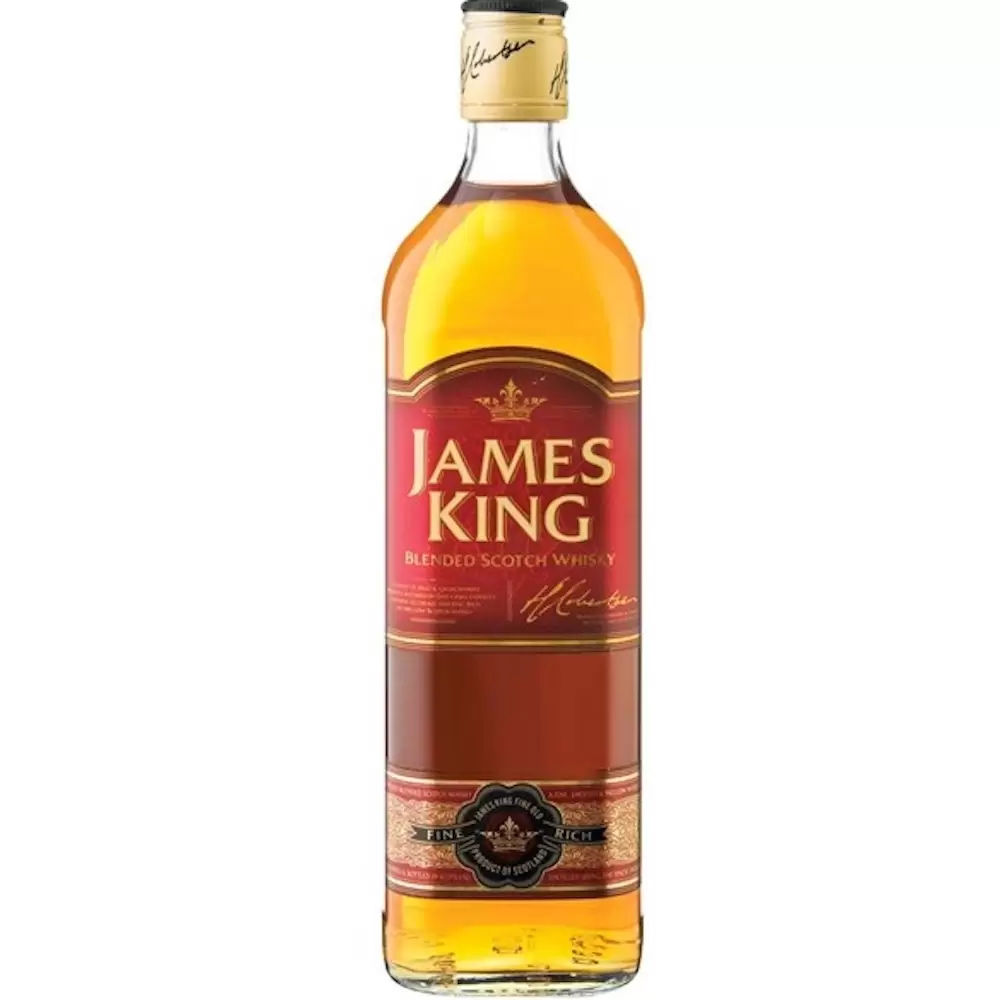 Whisky James King Red Label 750 ml. 1 Whisky James King Red Label 750 ml.