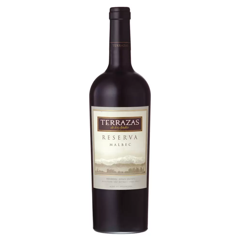 Vino Tinto Terrazas Reserva Malbec 750 ml. 1 Vino Tinto Terrazas Reserva Malbec 750 ml.