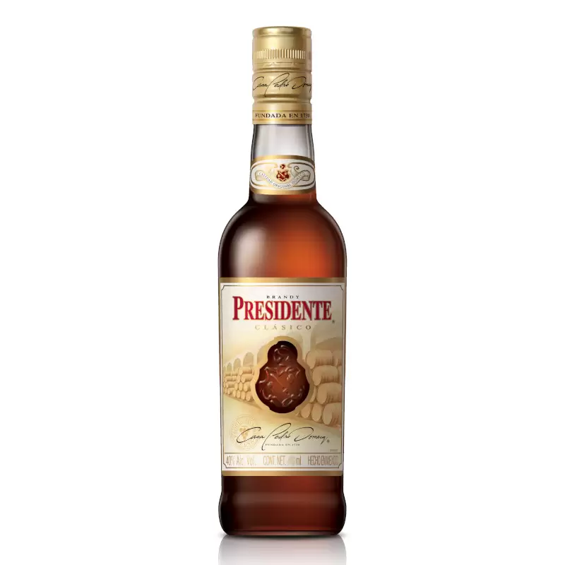 Brandy Presidente Clasico 940 ml. 1 BRANDY PRESIDENTE CLASICO 940 ml.