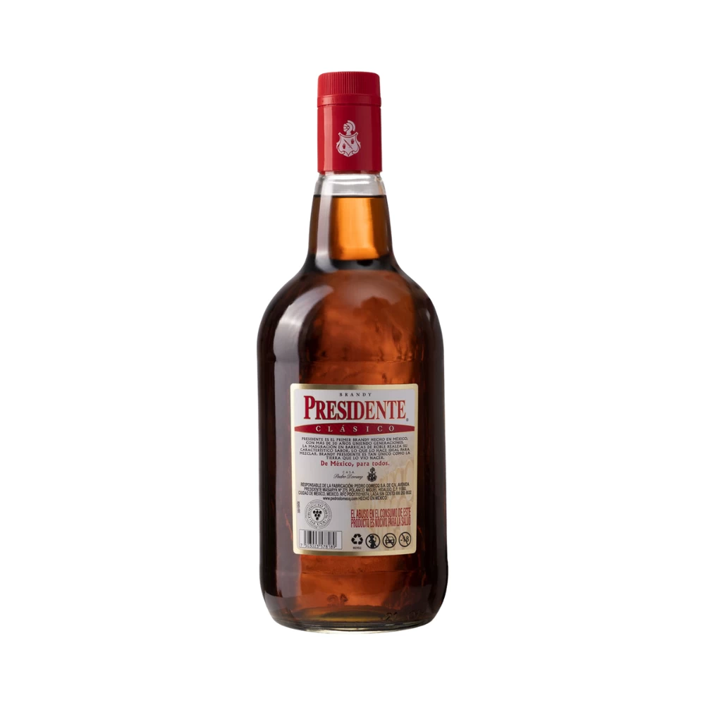 Brandy Presidente Clasico 1750 ml. 2 Brandy Presidente Clasico 1750 ml.