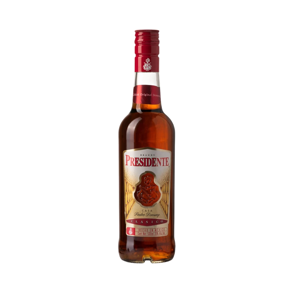 Brandy Presidente Clasico 500 ml. 1 Brandy Presidente Clasico 500 ml.