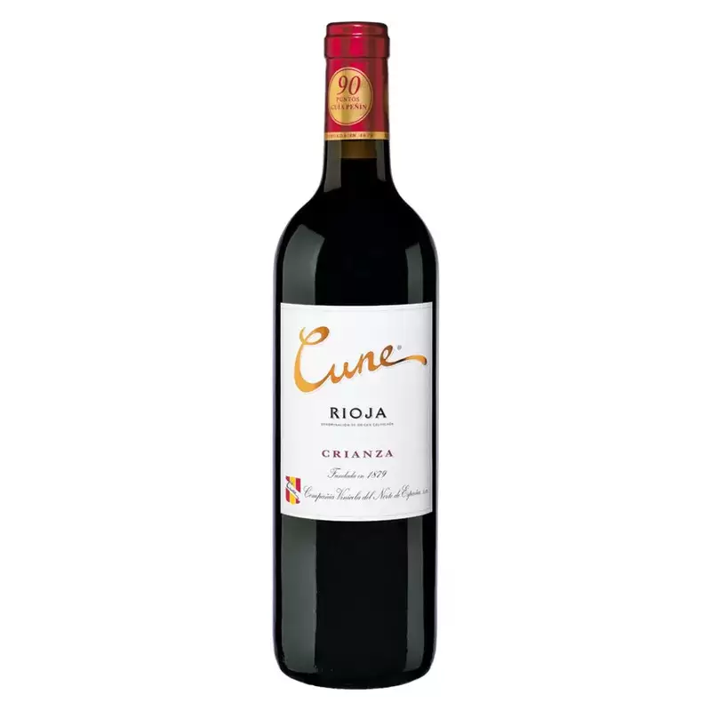 Vino Tinto Cune Crianza Rioja 750 ml. 1 VINO TINTO CUNE CRIANZA RIOJA 750 ml.
