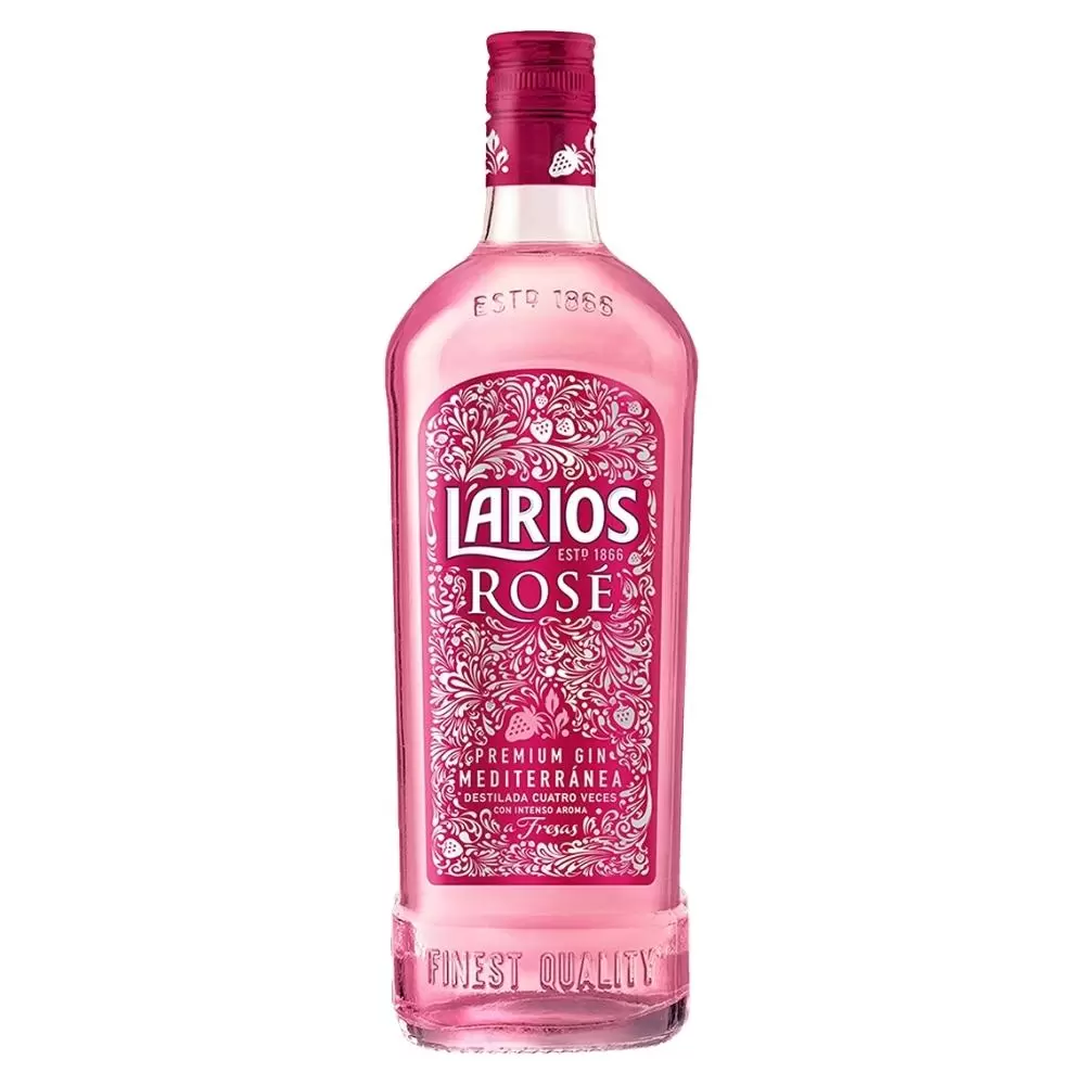 Ginebra Larios Rose 700 ml. 1 Ginebra Larios Rose 700 ml.