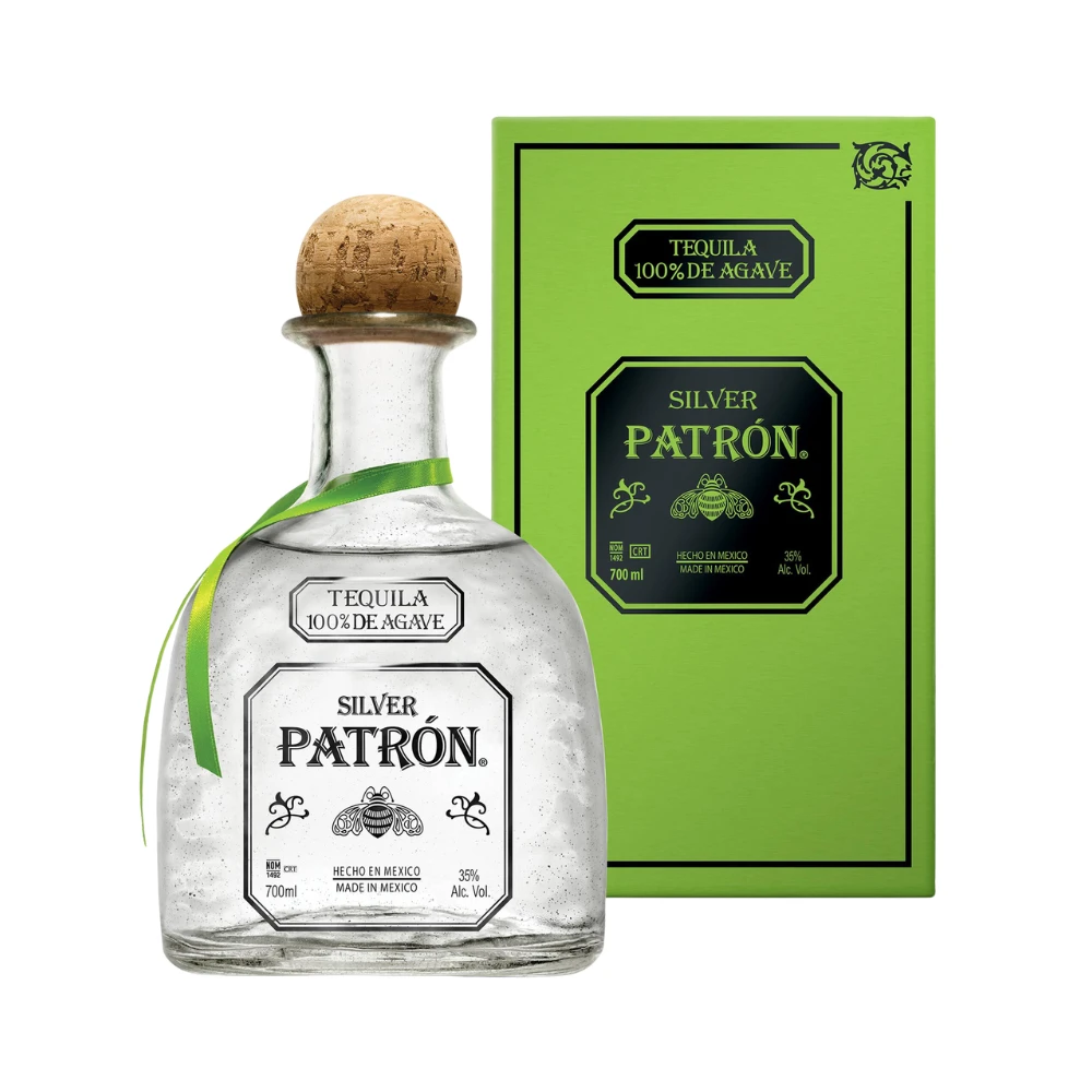 Tequila Patron Silver 700 ml. 1 Tequila Patron Silver 700 ml.