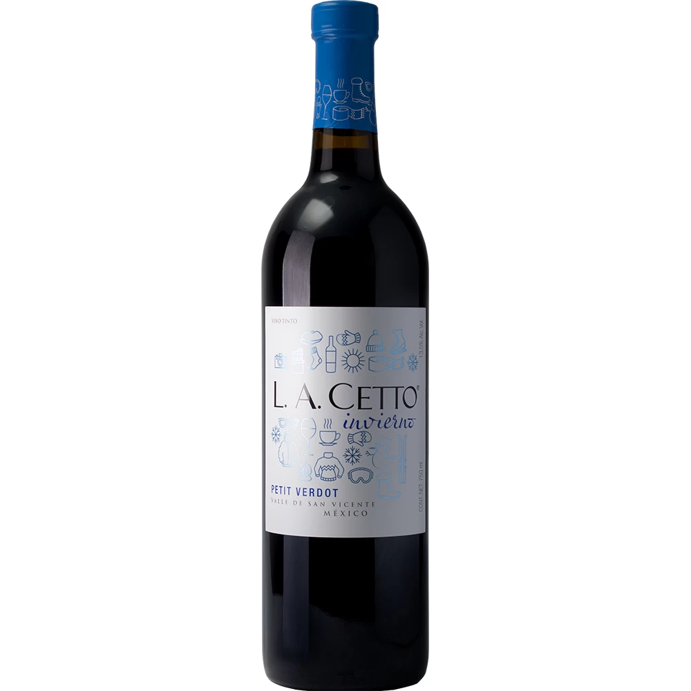 Vino Tinto L.A. Cetto Invierno Petit Verdot 750 ml. 1 Vino Tinto L.A. Cetto Invierno Petit Verdot 750 ml.