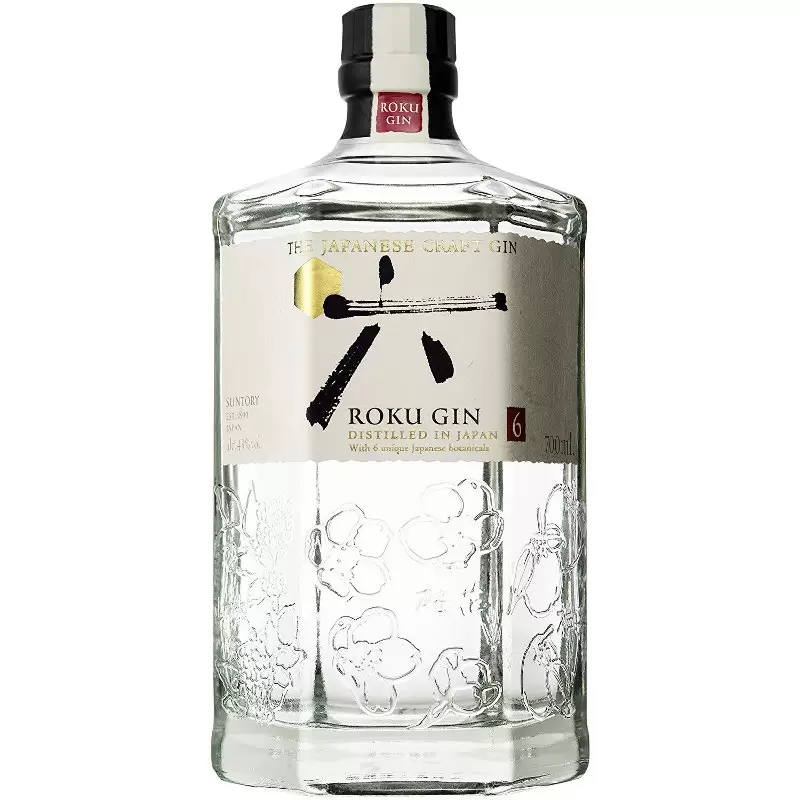 Ginebra Roku Gin 750 ml. 1 GINEBRA ROKU GIN 750 ml.