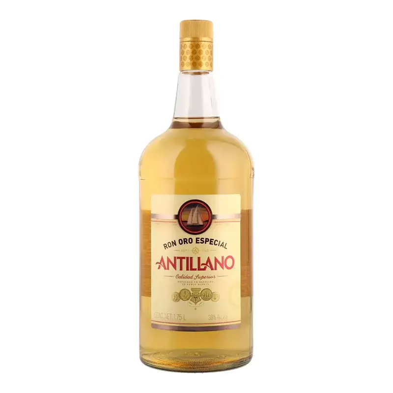 Ron Antillano Oro 1750 ml. 1 RON ANTILLANO ORO 1750 ml.