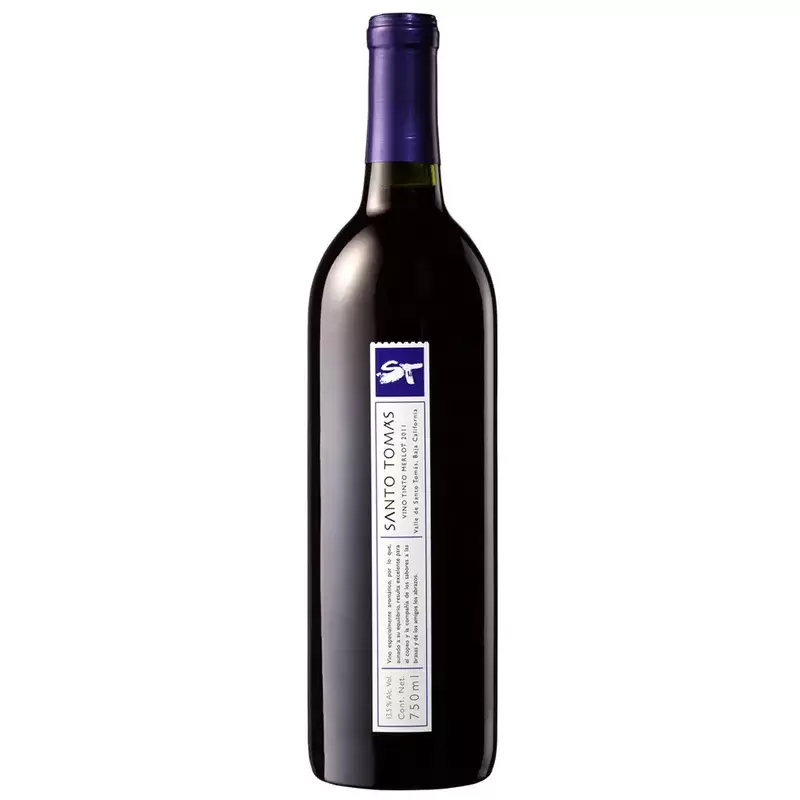 Vino Tinto Santo Tomas ST Merlot 750 ml. 1 VINO TINTO SANTO TOMAS ST MERLOT 750 ml.