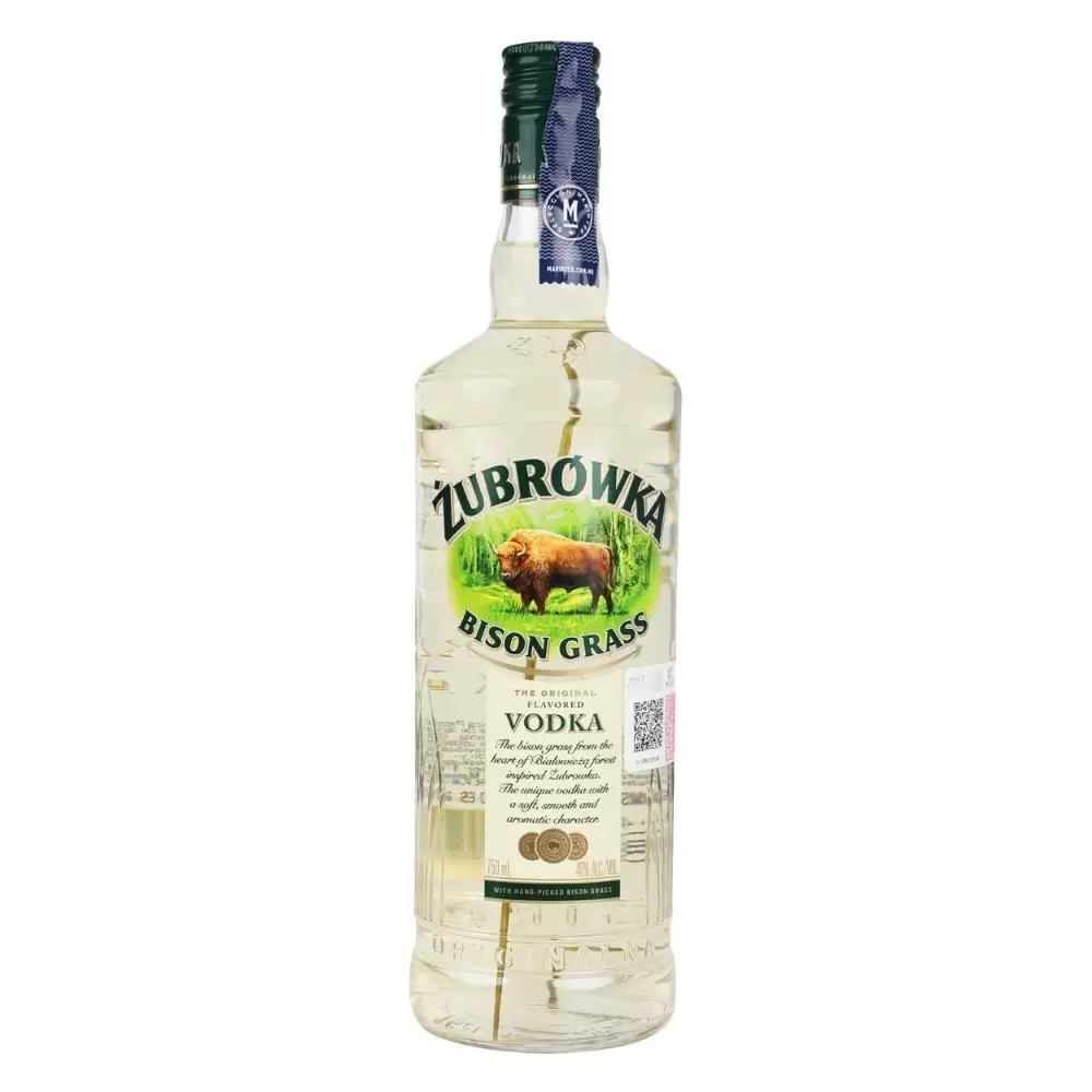 Vodka Zubrowka Bison Grass 750 ml. 1 Vodka Zubrowka Bison Grass 750 ml.