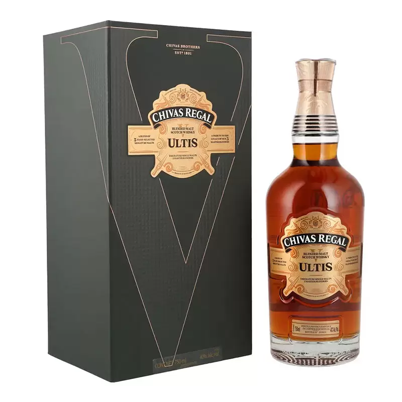 Whisky Chivas Regal Ultis 750 ml. 1 Whisky Chivas Regal Ultis 750 ml.